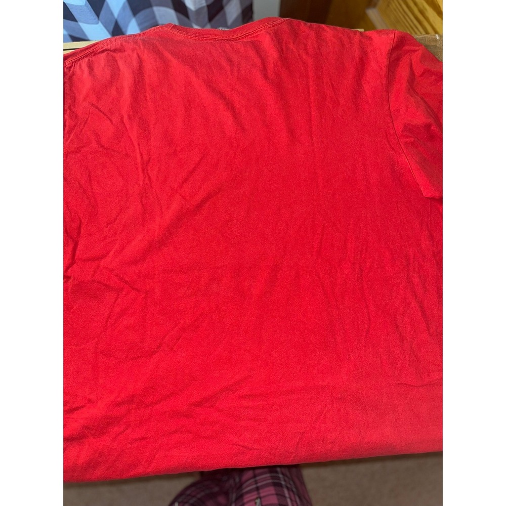 Polo Sport Ralph Lauren Mens Red Graphic T-Shirt XL American Flag Logo Cotton - Picture 6 of 6